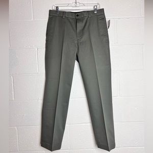 Brooks Brothers Men’s Advantage Chino Clark Dress Pants in Grey Size 32x30